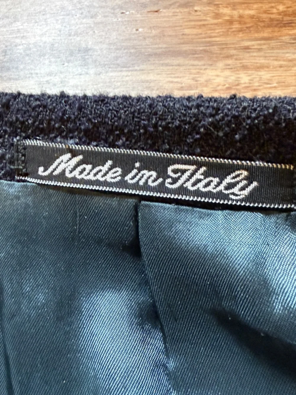 Vintage MANI by Armani Men's 40R Wool Blazer Saks Fifth Ave, Made in Italy